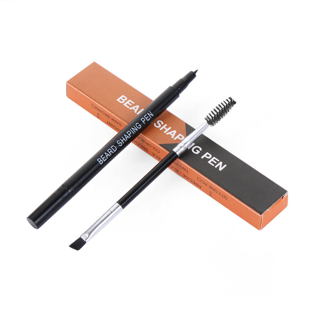 Tip Filler Pen 2 in 1Barber Pencil Fix Patchy Beard Beard Pencil Filler for Men