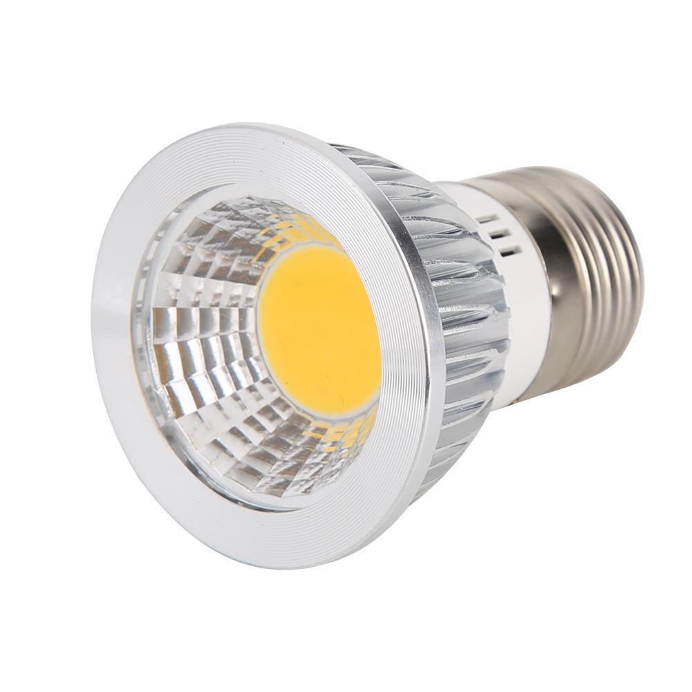 COB Spotlight 9W led Lights E27 AC 85-265V Bulb Lamp Decor (Warm White)
