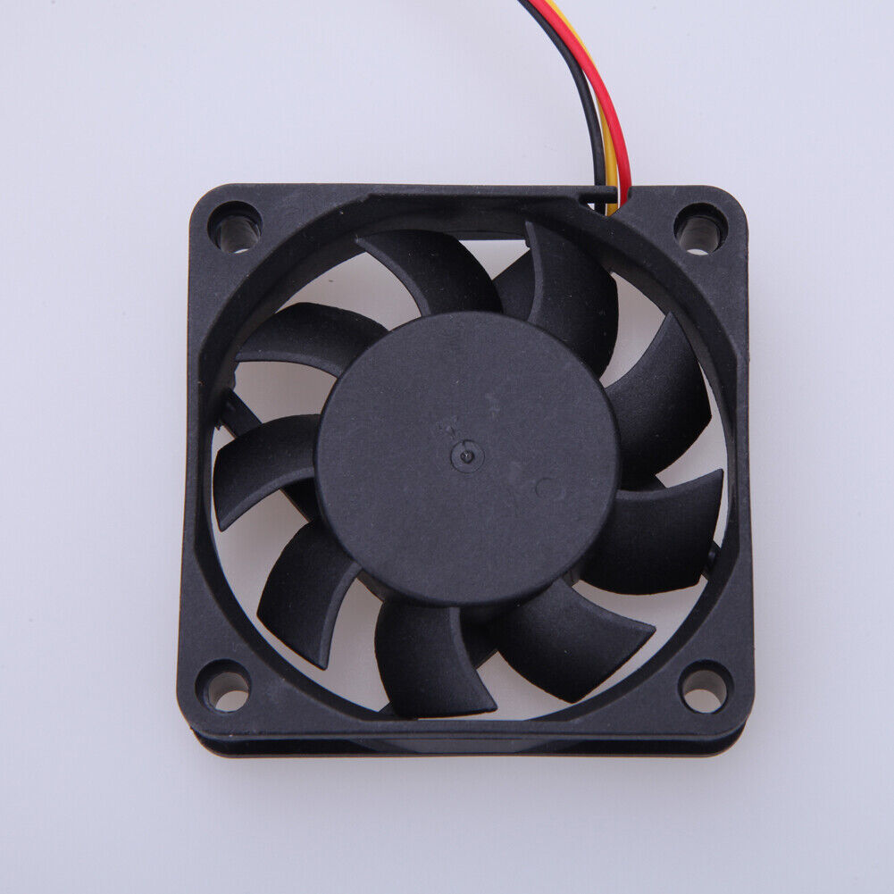 12V DC 6cm PC Cooling Portable Fan Ball Bearing 3 Pin Connector P4