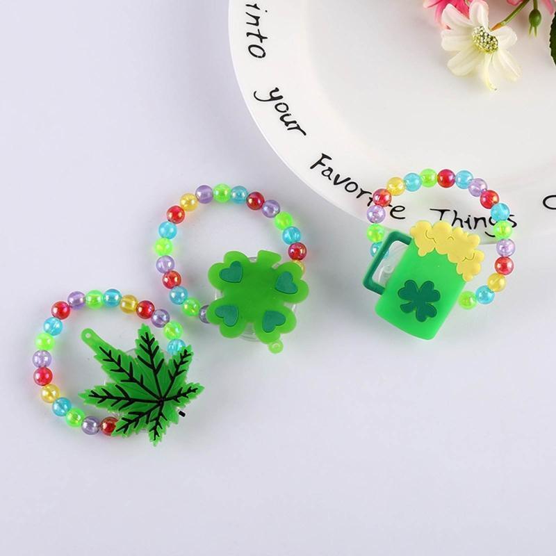 Glow Up Wristlet Flashing Bracelet LED Wrist Strap Rave Rally Party Props 12Pcs