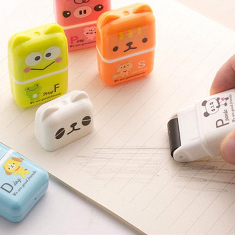 Pocket Eraser Cute Roller Erasers Easy Erasing Rewards Eraser for Kid Boy Girl