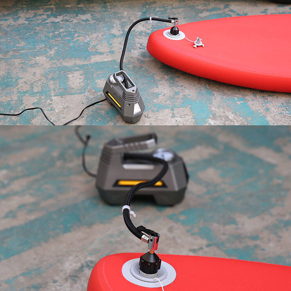 Paddle Air Valve Adaptor Inflatable Boat Kayak Tire Compressor Converter