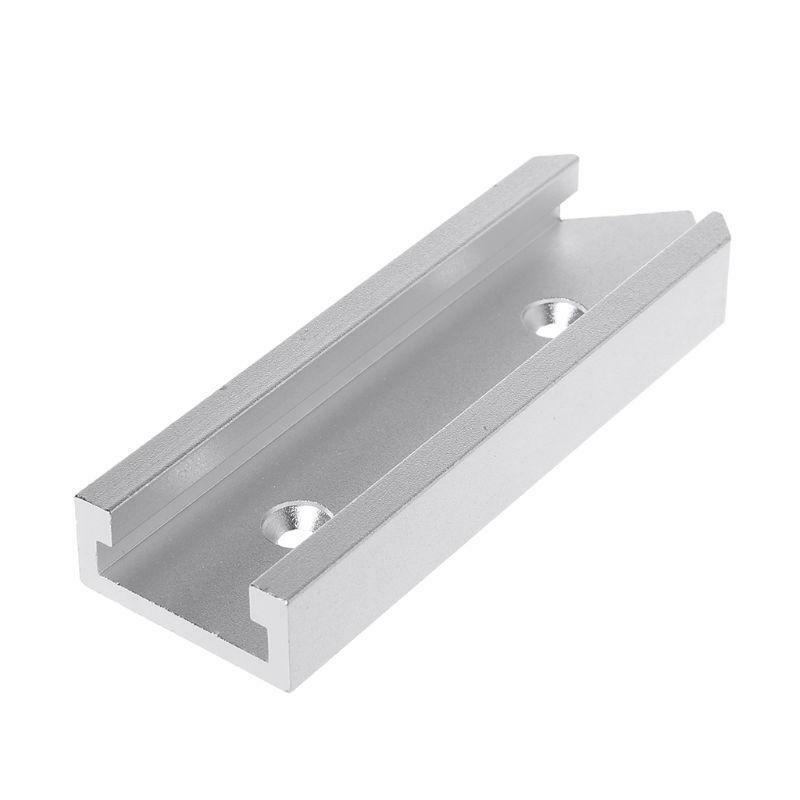 A Type Cross T-tract Connector Set T-slot Woodworking Table Intall Guide Tool