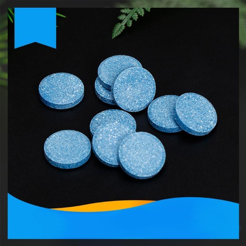 10Pcs Car Solid Wiper Window Cleaning Car Windshield Glass Cleaner Effervescent