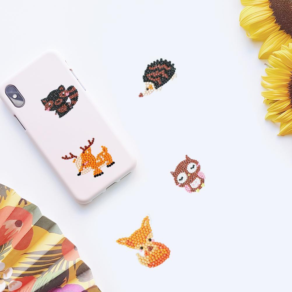 DIY Full Drill Cute Cartoon Animal Diamond Painting Craft Children Day Gift