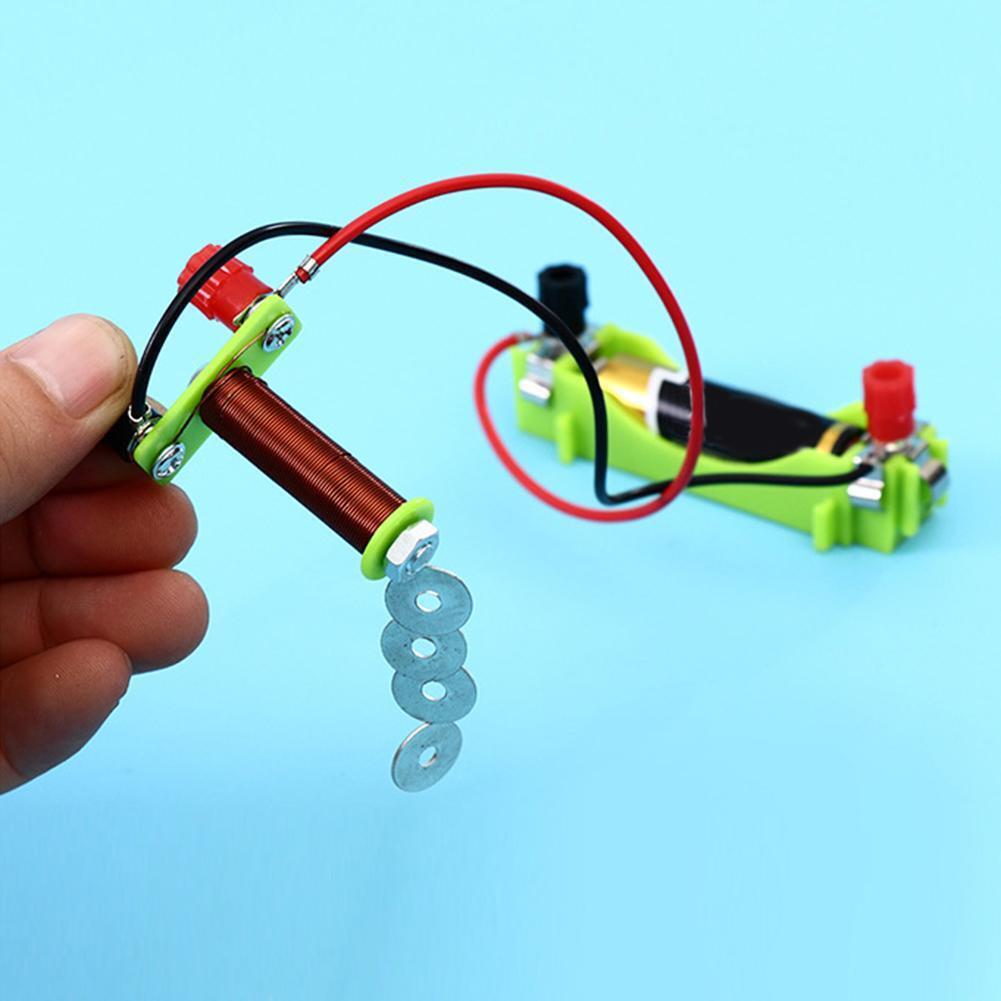 DIY Electromagnetic Experiment Material Kid Science Physics Educational Kit