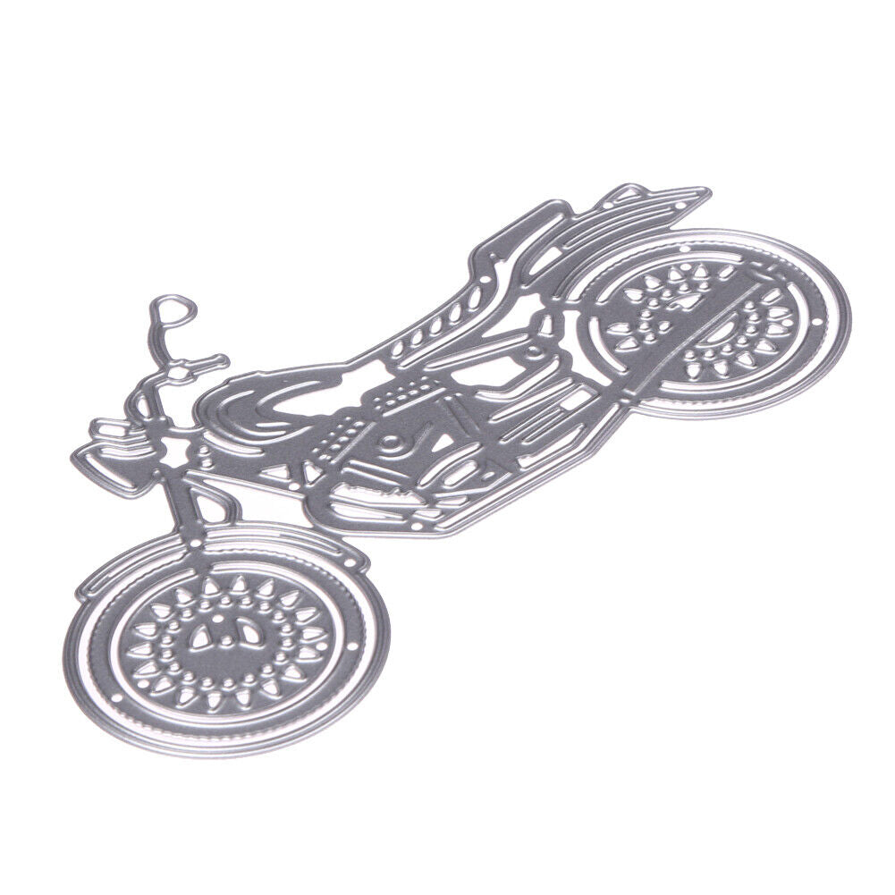 Motorcycle Metal Cutting Dies Stencils DIY Scrapbooking Album Decorative