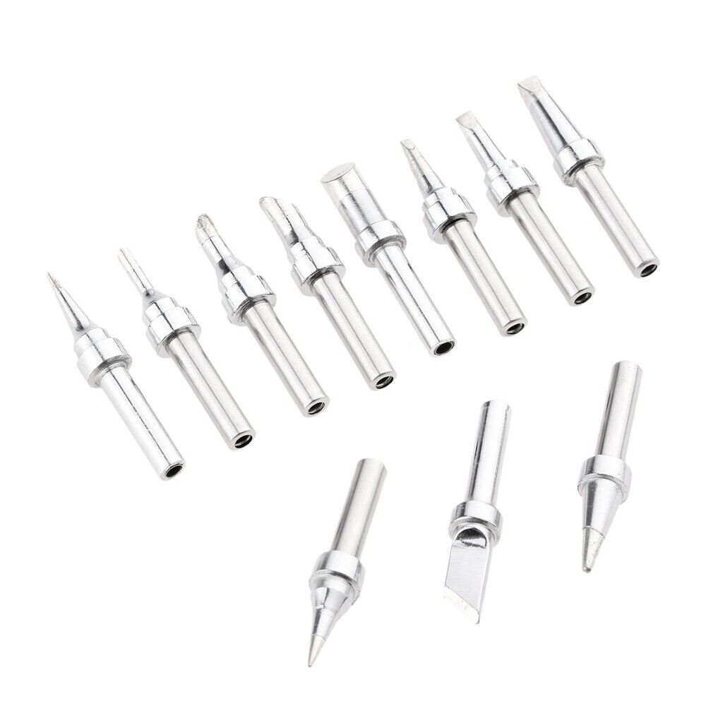 Replacement 200M-T Series Soldering Iron Tips Kit for HAKKO quick 203/204 11Pcs