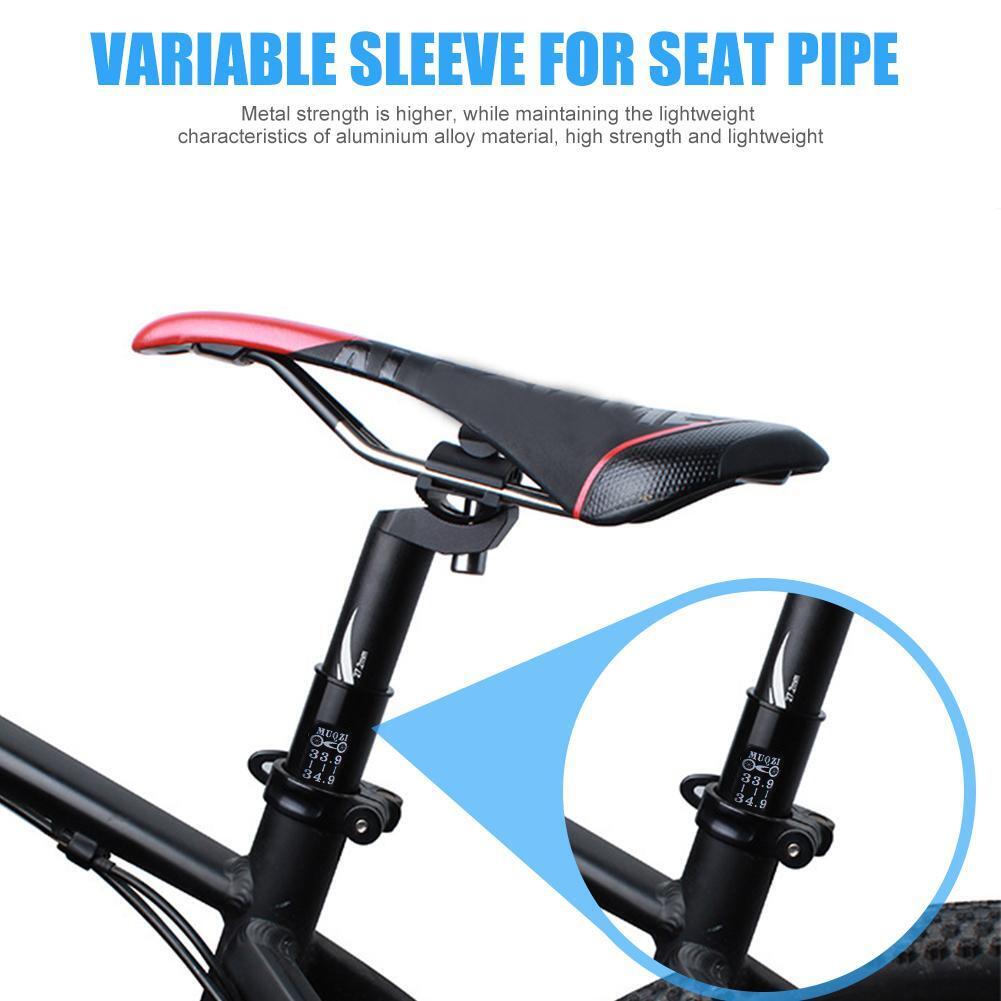 MTB Road Bike Seat Tube Aluminum Seatpost Reducing Sleeve (33.9-34.9mm)