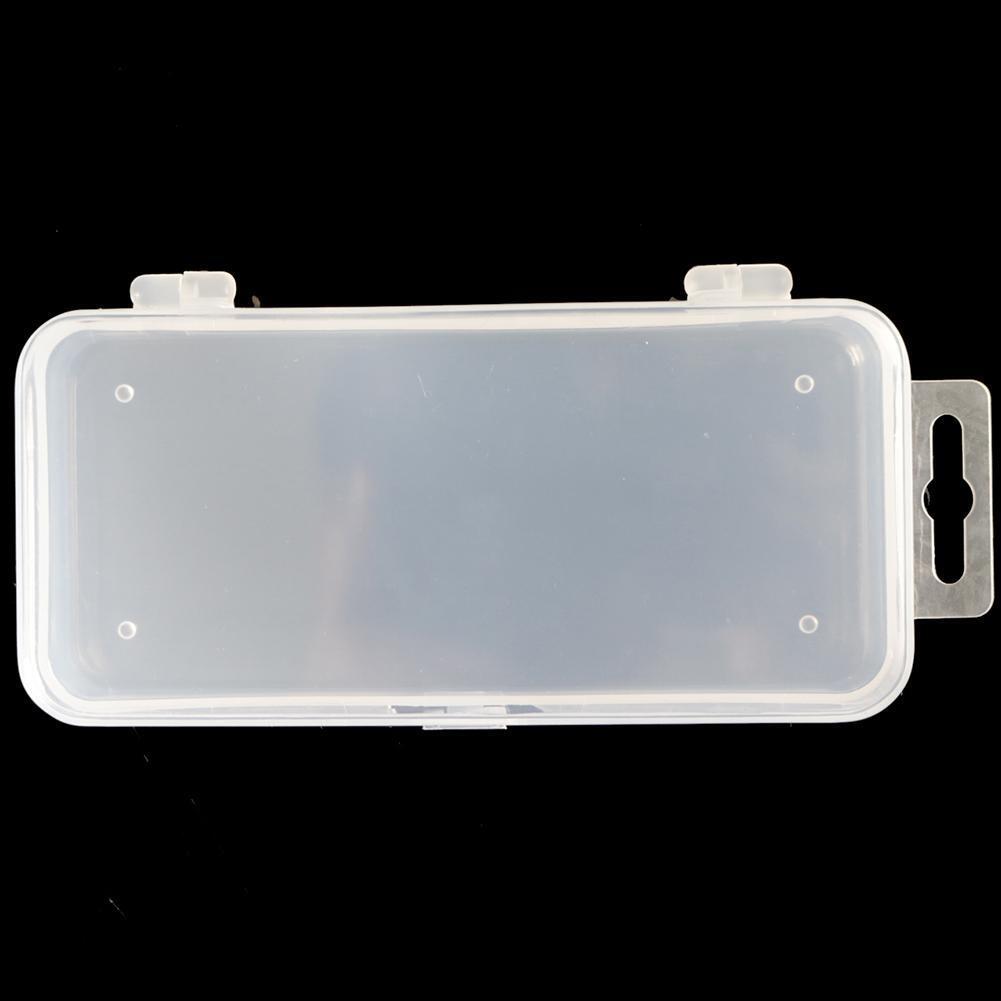 No Grid Empty Fishing Lure Hooks Bait Tackle Boxes Storage Case Organizer