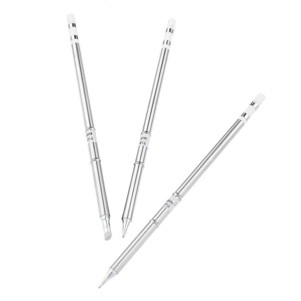 Replacement T12-C4 T12-D12 T12-BC1 Solder Iron Tips For Welding Component 3PCS