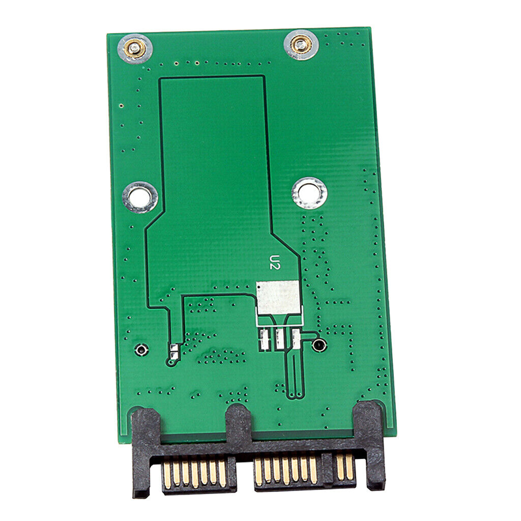 2 Pieces M SSD to 1.8" (7+9Pin) Micro  16Pin Adapter Converter Card