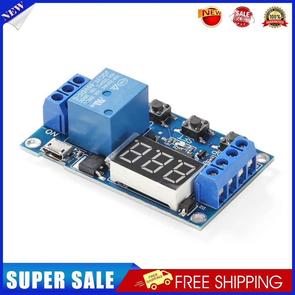 DC 6-30V 1 Way Automation Cycle Delay Timer Control Off Switch Relay Module