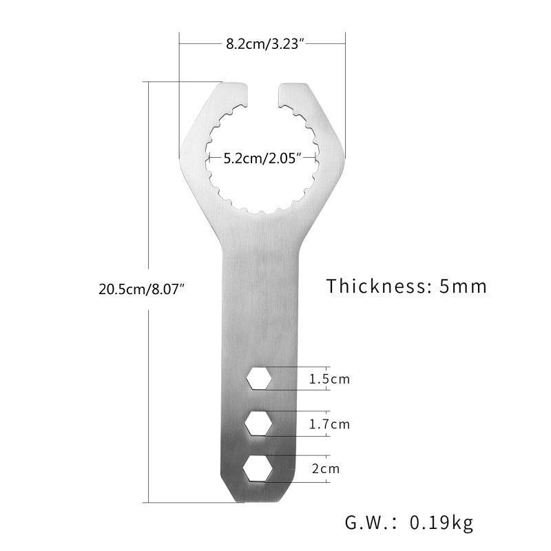 Multi-Function Sunflower Wrench Repair Tools Fixed Clamp for Dualtron