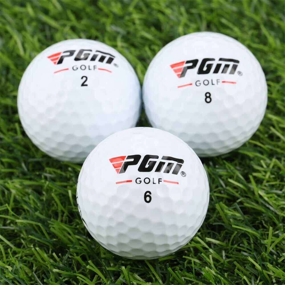 3pcs/set Golf Balls 3 Layers PGM Game Ball Dia 42.6mm Golf Balls Outdoor Game