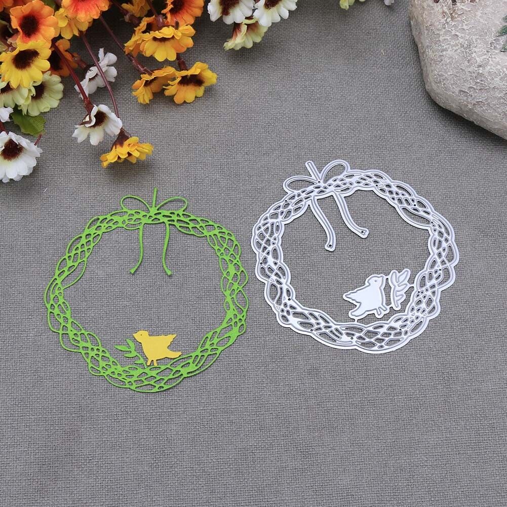 Metal Bird Frame Cutting Dies Stencils for DIY Scrapbook Embossing Template