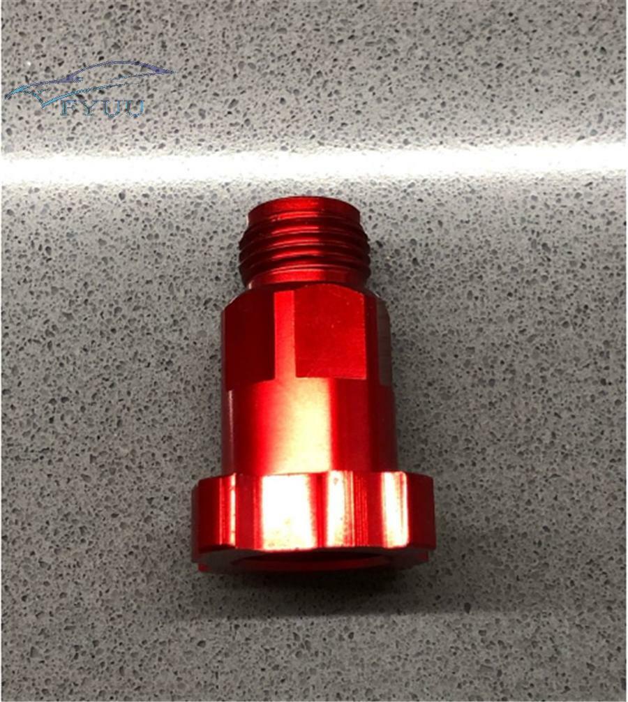 1pc M16 x 1.5mm Red Aluminum For PPS Spray Gun Cup Adapter Spray Gun Connector