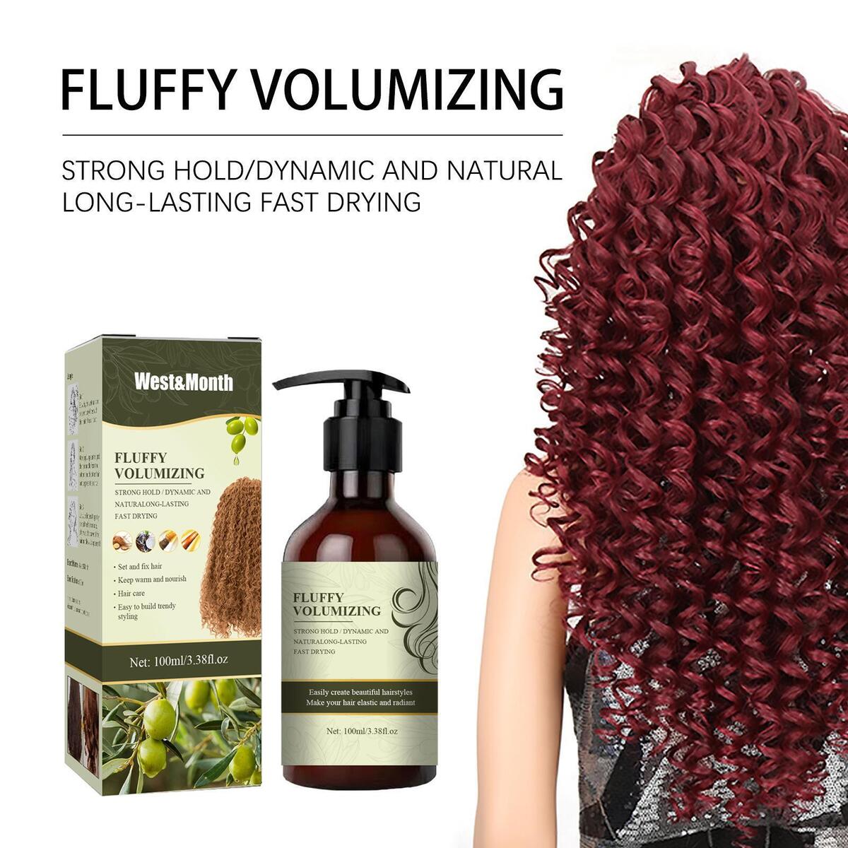 Olive Oil Styling Gel 100ml for Nourish and Repair Hair Hair Moisturizing