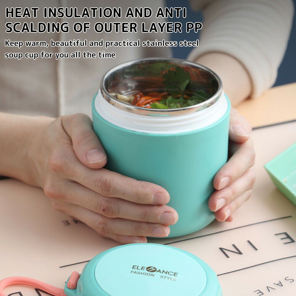Work Thermos Travel Lunch Vacuum Storage Cup Soup Cup Food Flask Soup Heat Tool