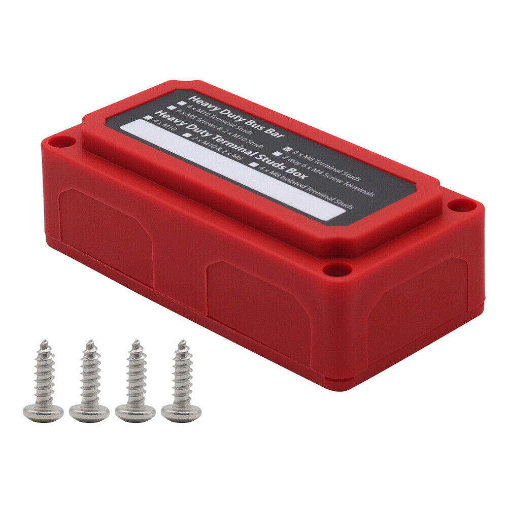 D4 Terminal Studs Bus-Bar Box C 48V 300A Car Ship Power Distribution Block