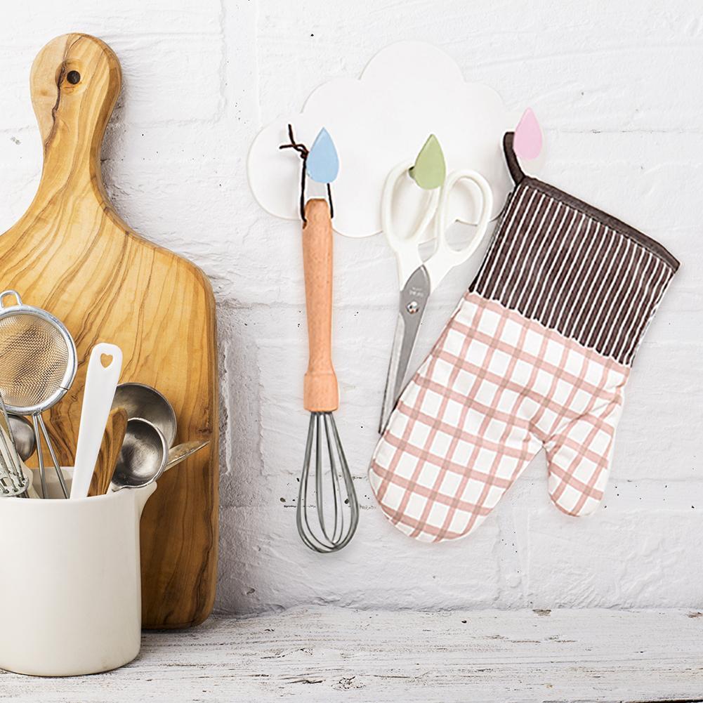 Cute Cloud Hook Plastic Clothes Storage Hanger Rack Wall Kid Bedroom Decor