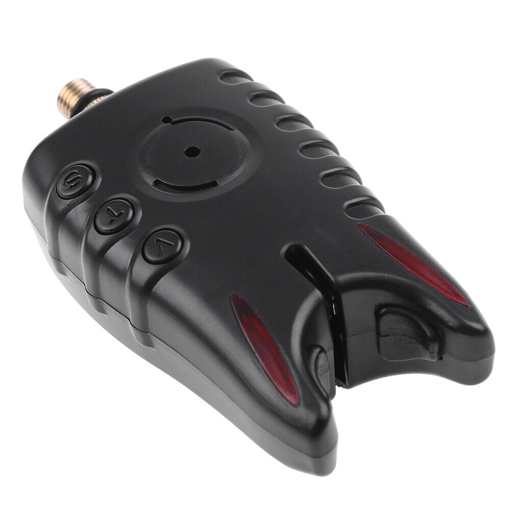 LED Fishing Bite Alarm Adjustable Tone Volume Carp Fishing Tackle (Red)