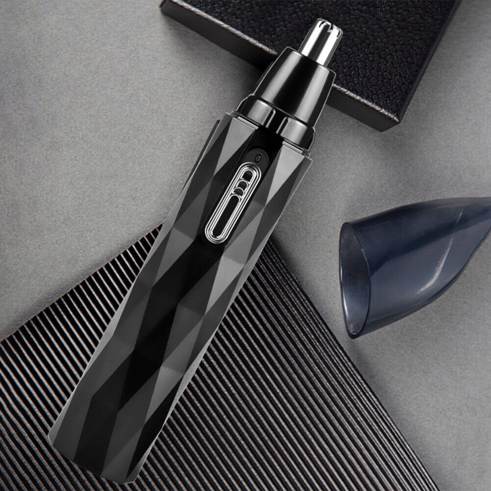 Electric Nose Hair Trimmer Men Nose Cleaning Remover Rechargeable Scissors