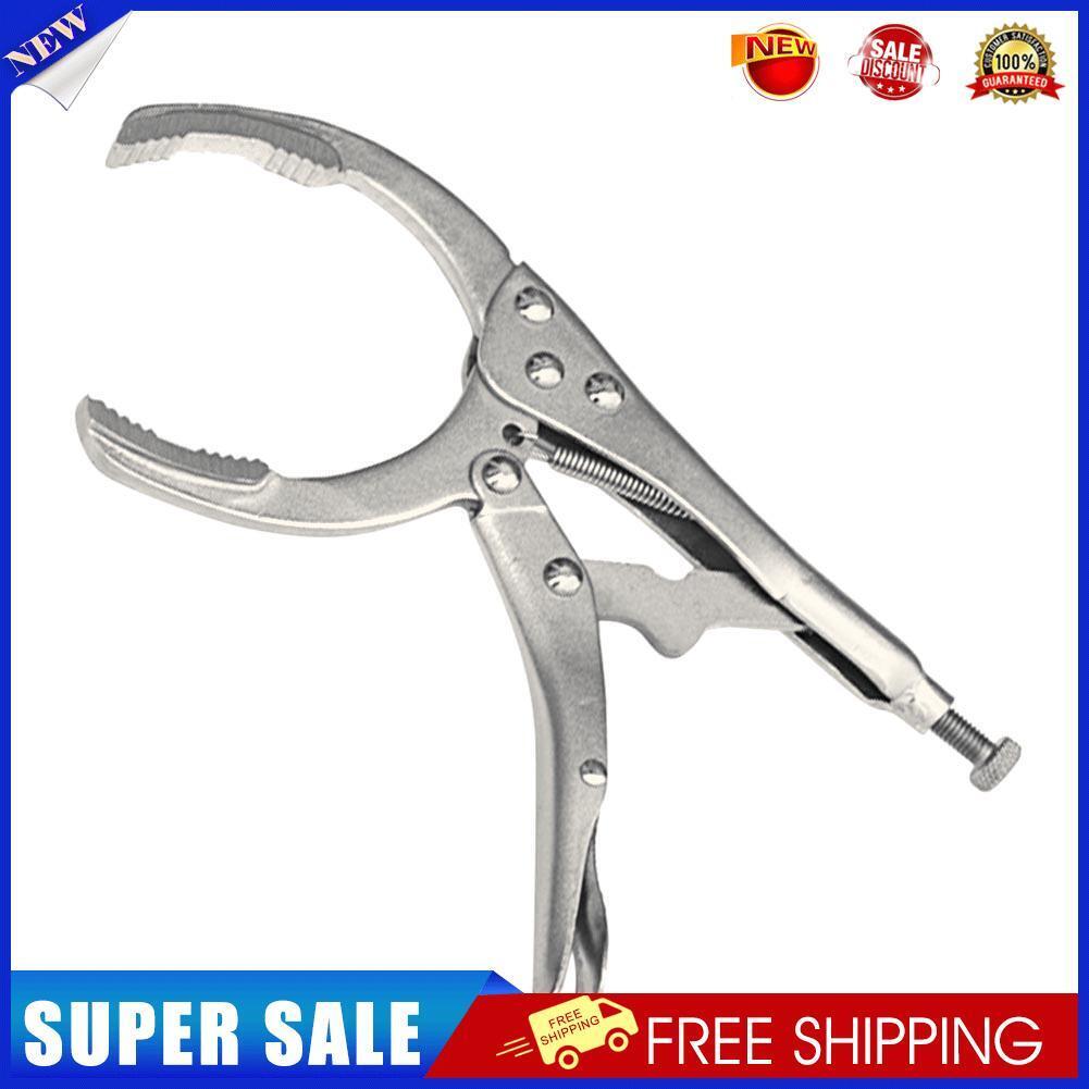 Alloy Steel Oil Filter Pliers Remover Wrench Tool Vice Locking Grip Vise