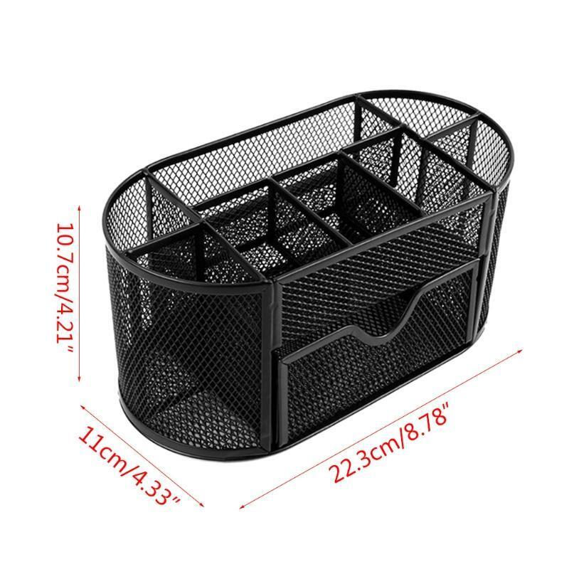 Pen Holder Desktop Storage Organizer Desk Office Table Organizer Supplies