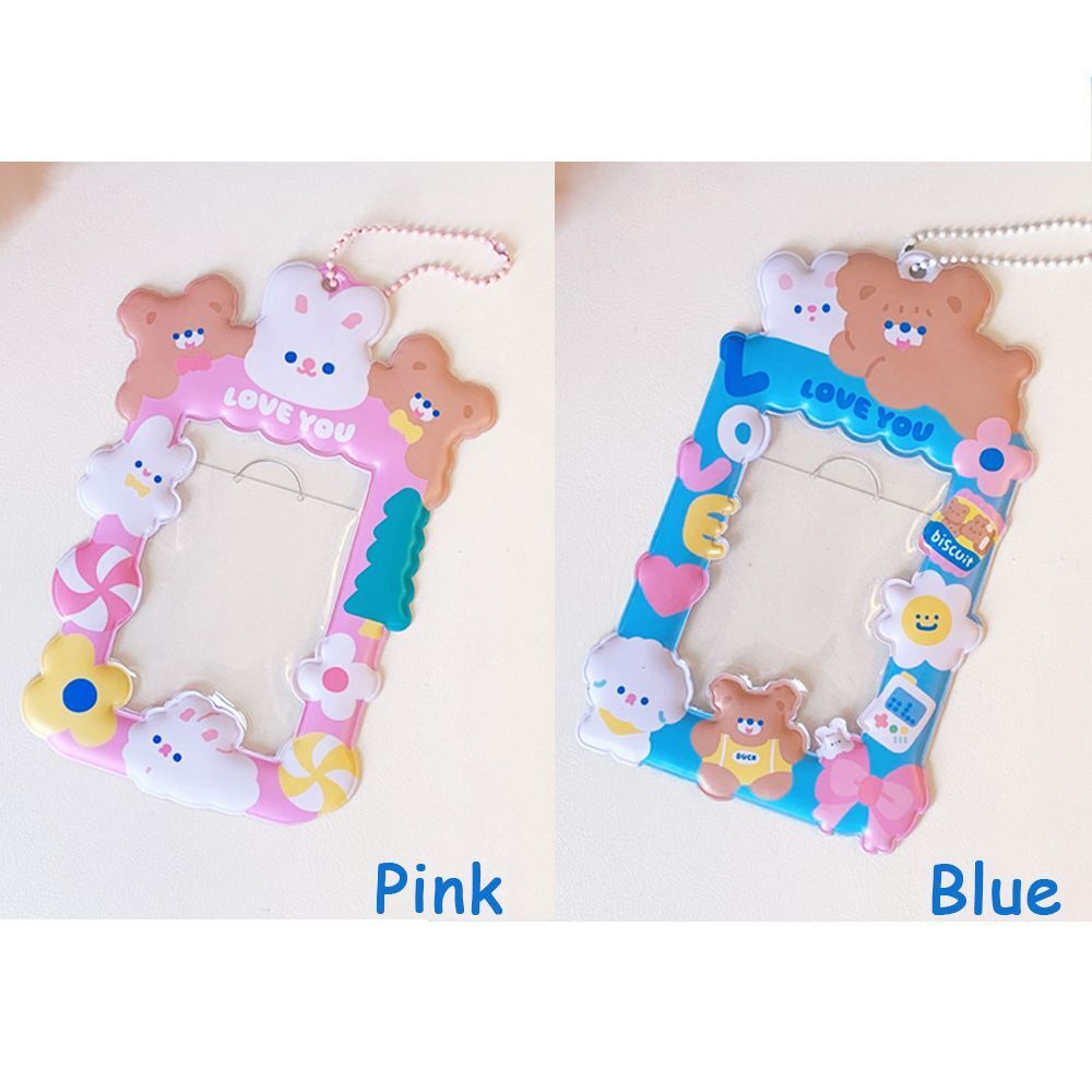 Elastic Rope Cartoon Campus Card Package ID Holder Card Cover Protective Case