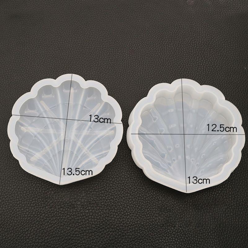 Table Top Storage Box Silicone Mold Shell Shape Mold Case Mold for DIY Art Craft