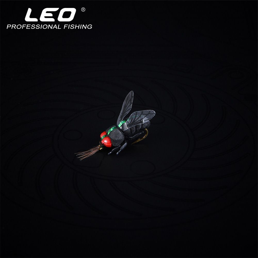 Crank Swimbaits Fly Trout Fishing Lures Woolly Worm Bionic Bait Brown Caddis