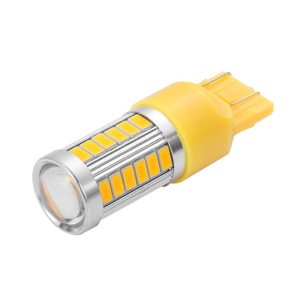 Yellow 5730 Fog Lamps  Car Backup Reverse Light 33SMD T20 W21/5W 7443 LED Bulbs