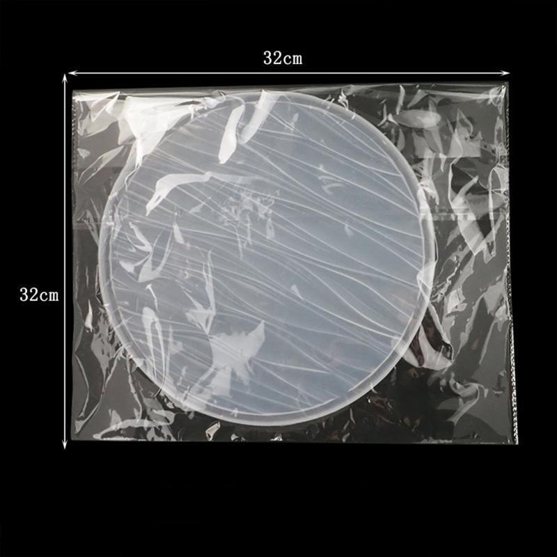 Tray Epoxy Mold Teapot Mat Tray Silicone Mold Big Wave Round Jewelry Making Mold