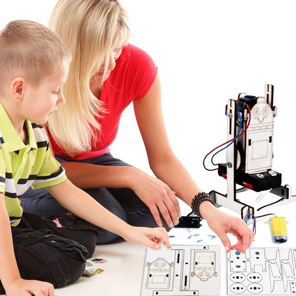 Electric Robot Science Experiment Material Package DIY Small Production Kit