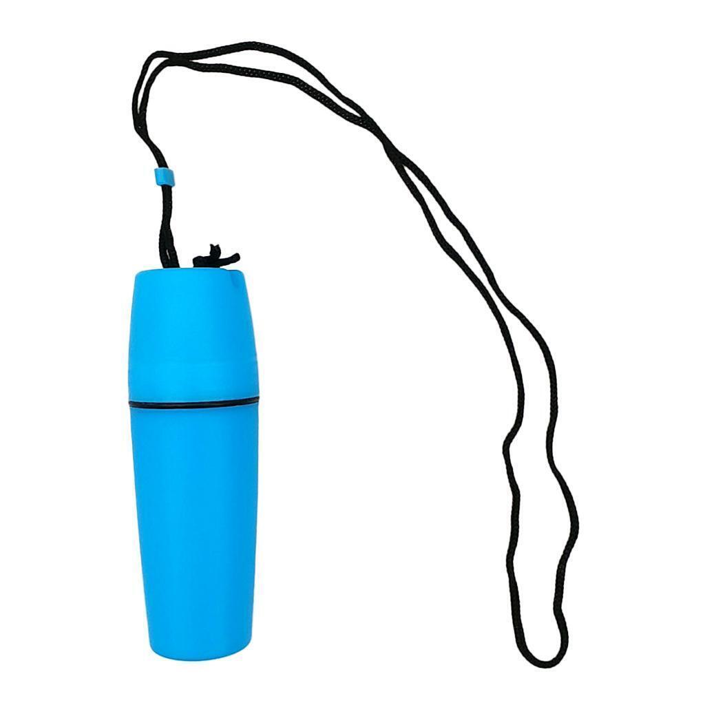Dry Bottle Box Waterproof Container Holder for Scuba Dive Kayak Surf Floats Blue
