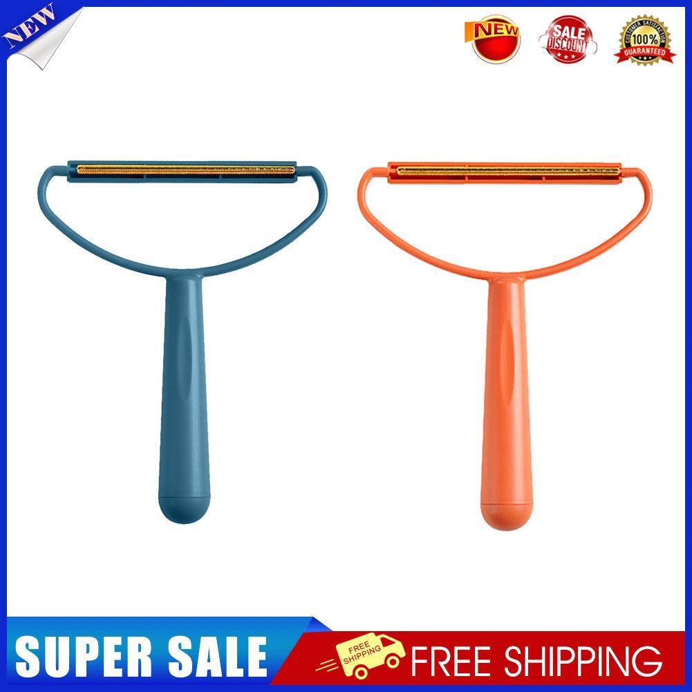 2pcs Portable Lint Remover Double Sided Fuzz Carpet Clothes Fluff Shaver