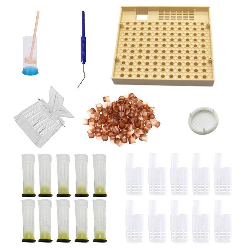 Complete Bee Queen Rearing Cup Kit System  Beekeeping Equipment Tools