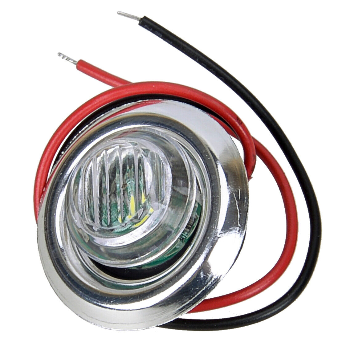 10Pcs Round 12V LED Deck Stair Courtesy Bullet Lights For Marine Boat Yacht