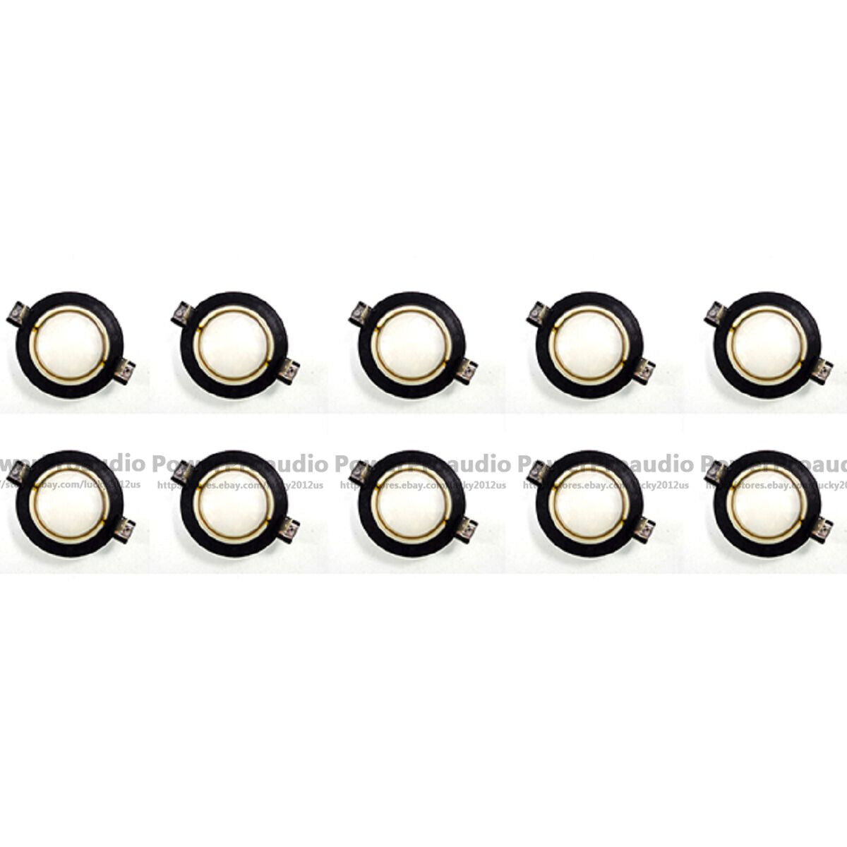 10PCS Diaphragm for RCF ND1411, RCF ND1410, RCF CD1411, 8 Ohm CCAW Wire