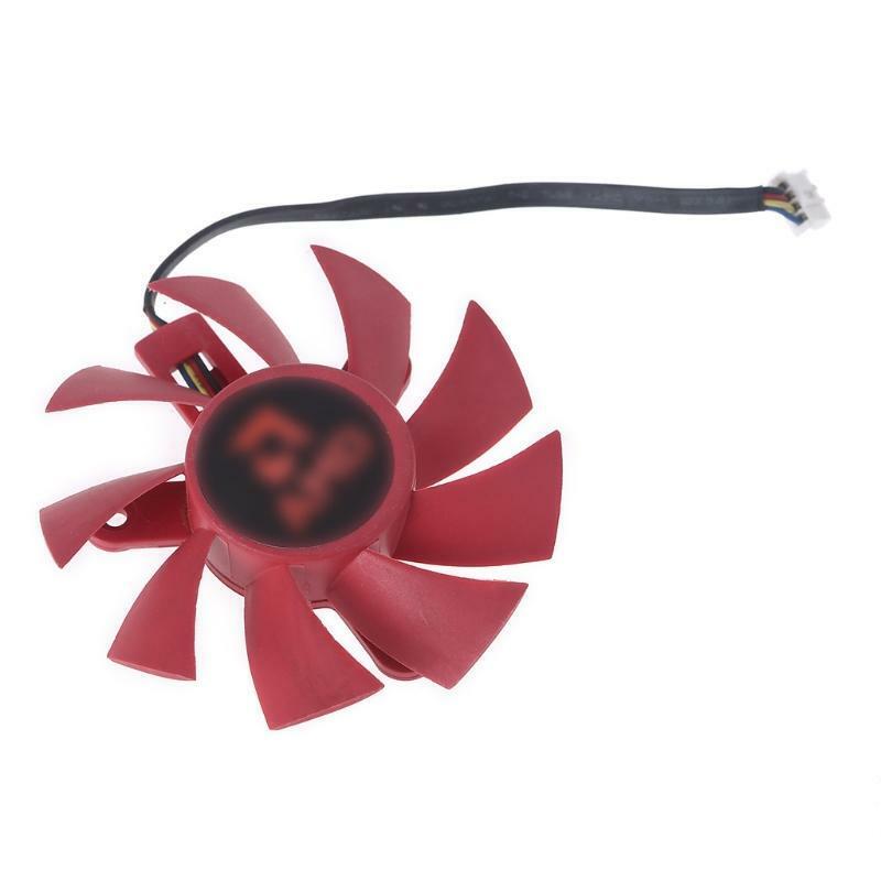 FD8015U12S 4Pin 12V 0.5A Cooler Fan Graphics Card Cooling VGA Fan for AMDRX570