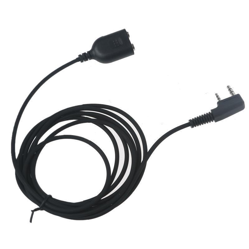 Microphone Cable for Kenwood for BaoFeng UV-5R BF-888s Walkie Talkie K type 2Pin