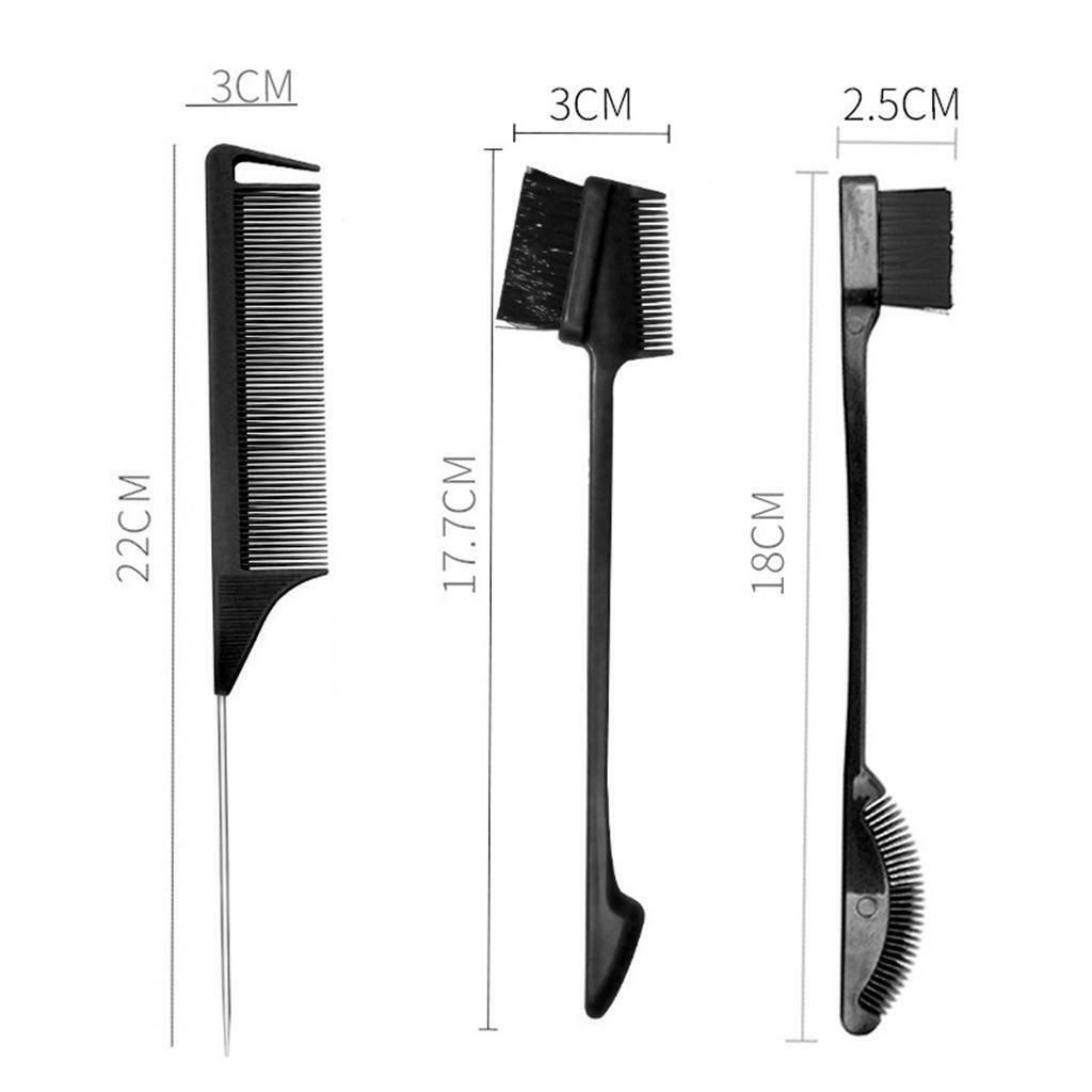 Set of 11  Brush Comb Kit Styling  Brush care Styling Tool