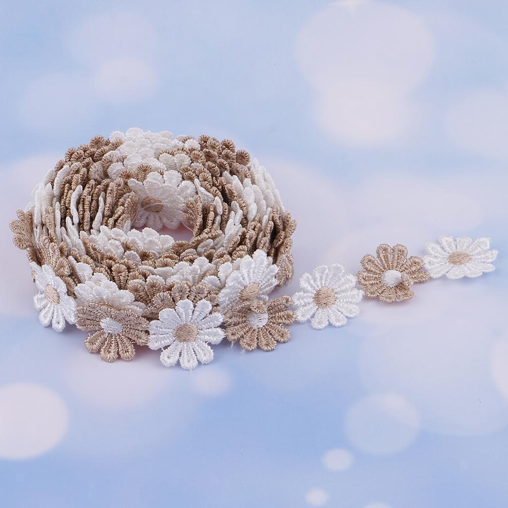 Lace Trims Crafts Ribbon Embroidered Patches Lace DIY Scrapbooking Decor