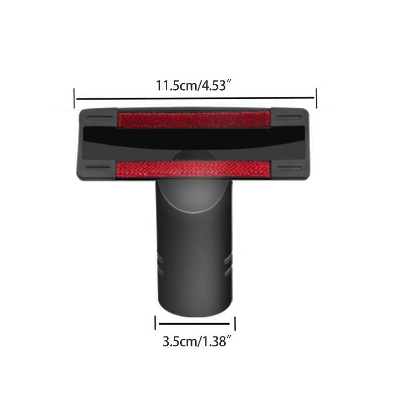 35mm Inner Dia Vacuum Cleaner Brush Head Carpet Cleaning Tool T-shape Attachment