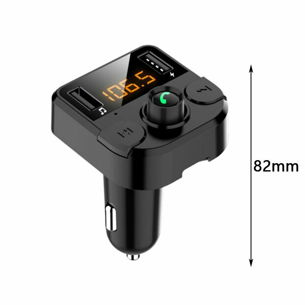 MP3 Player Fast Charger Adapter Wireless Bluetooth FM Transmitter Car Charger