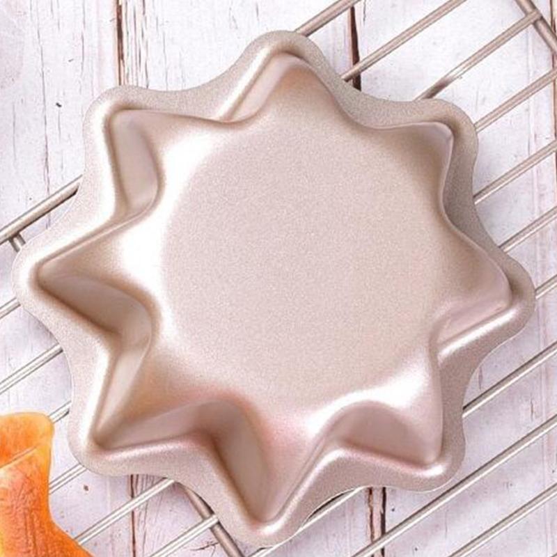 Octagon-Shaped Cake Pan Carbon Steel Easy to Use and Clean Gift for Baking Gift