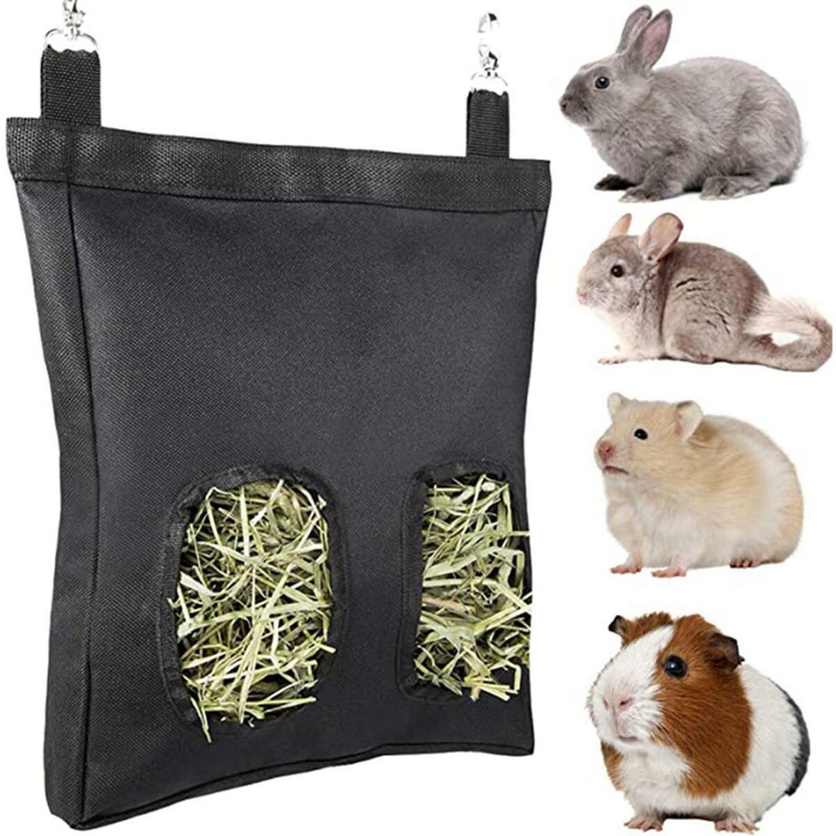 Oxford Cloth Guinea Pig Hay Feeder Bag Feeding Hay Storage for Chinchilla