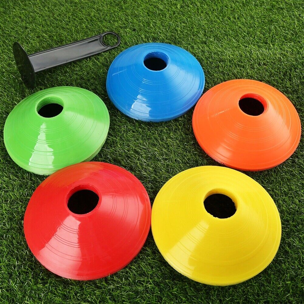 Multicolour Training Cones Marker Sporting Saucer Exercise Versatile practicing