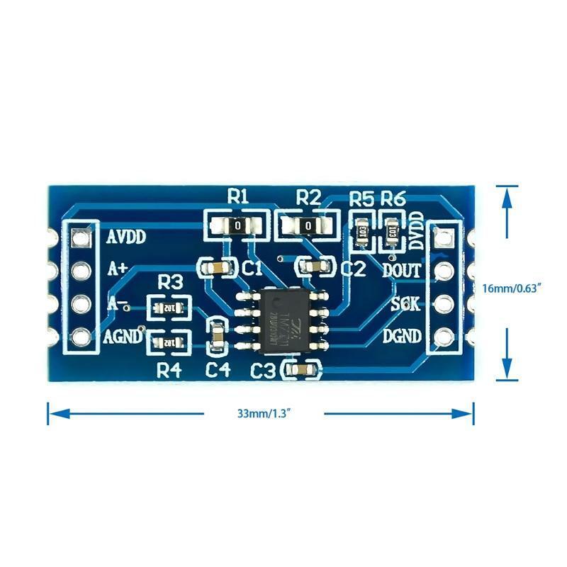 Electronic Scale Weighing Pressure Sensors TM7711 24 Bit Precision A/D Module